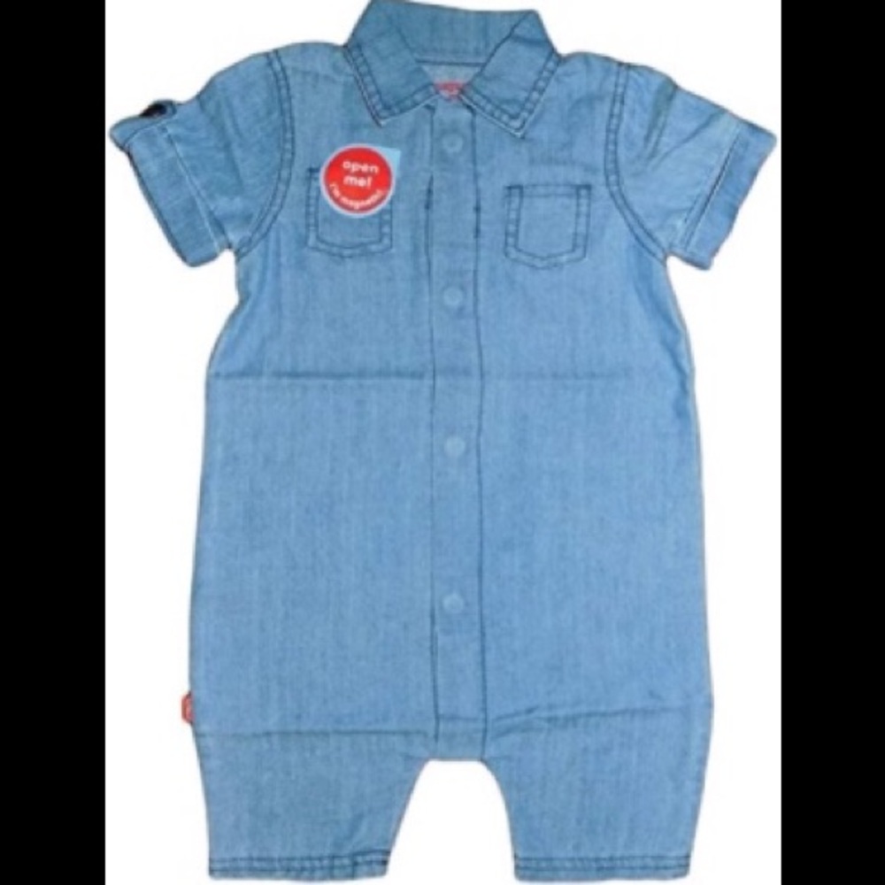 Magnificent Baby Boy Polo Romper